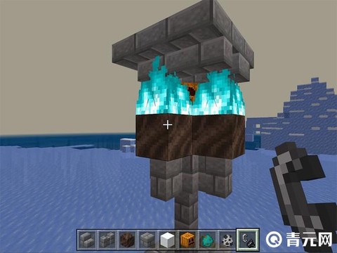 我的世界如何做雪傀儡