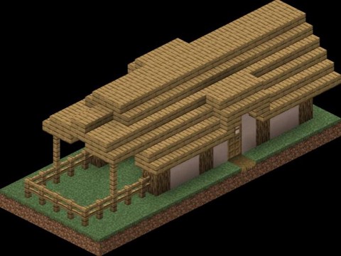 我的世界马棚怎么建[图2]